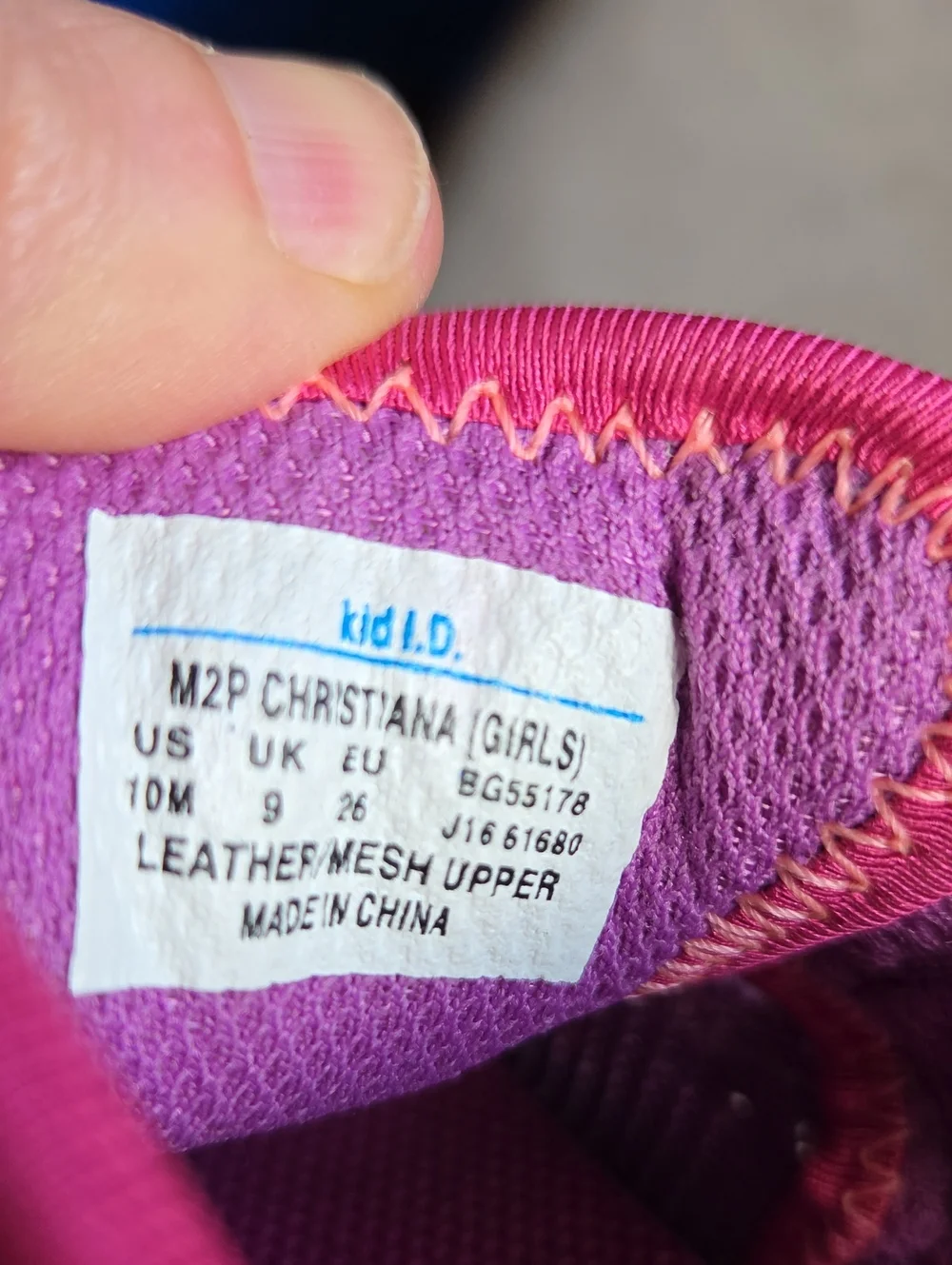 LIKE NEW Stride Rite M2P Girls' Pink Active Sandals